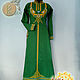Linen Dress Golden Magura, Folk dresses, Lermontov,  Фото №1