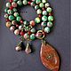 Set  . Jadeite Jasper Agate Beads Earrings. Jewelry Sets. ELENA KARPOVA. Online shopping on My Livemaster.  Фото №2