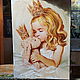 Зайка моя. Картины. SimanolyaArtStudio. Ярмарка Мастеров.  Фото №5