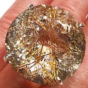 Кольцо"Медора"- раухтопаз,серебро 925