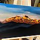 Pintura al óleo. 40*70 cm. El paisaje. Último tren a Lhasa. La montaña. Pictures. White swan. Online shopping on My Livemaster.  Фото №2