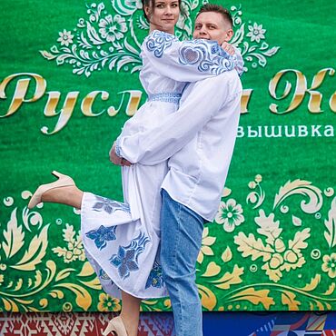 Русский стиль ручной работы. Ярмарка Мастеров - ручная работа Чарующий свадебный комплект  с  вышивкой в техннике  ришелье. Handmade.