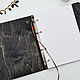 A notebook with a wooden cover and a leather spine. Notebooks. semejnaya-masterskaya-bambuk. My Livemaster. Фото №4