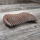Wooden comb made of bog oak. Combs. 13marko. My Livemaster. Фото №4