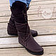 Заказать Кожаные мокасины "Boho Brown". HolyCowChic. Ярмарка Мастеров. . Мокасины Фото №3