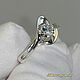 Order Ring 'Topaz-Light style' 925 sterling silver, topaz. VIDEO. MaksimJewelryStudio. Livemaster. . Rings Фото №3