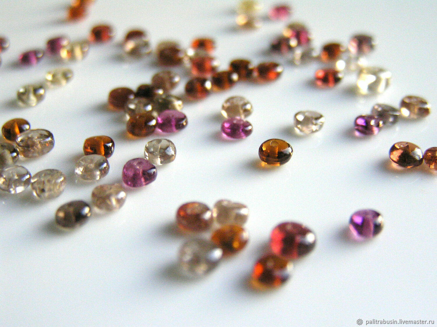 Beads: Sapphire color lot, Beads1, Tyumen,  Фото №1