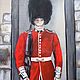 London Oil Painting Guardsman Royal Guard Cityscape, Pictures, Moscow,  Фото №1