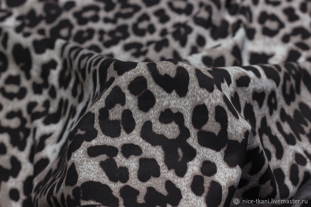 Платье ткань леопард