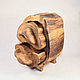 Order Mini chest of drawers made of wood ' Fallen leaves'. OakForest Wooden Jewelry. Livemaster. . Mini Dressers Фото №3