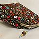 Order Cosmetic bag with clasp 'Merry circles'. Handmade from Veronika. Livemaster. . Beauticians Фото №3