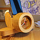 Airplane Table Clock Smartphone Stand Pencil Holder Made of Wood. Watch. Original wall clocks. My Livemaster. Фото №5