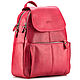 Leather backpack 'Daphne' (red). Backpacks. Russian leather Guild. My Livemaster. Фото №6