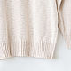  Textured cotton jumper. Jumpers. stylish things. My Livemaster. Фото №5