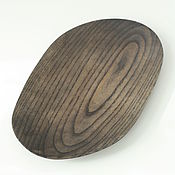 Для дома и интерьера handmade. Livemaster - original item Thin dish made of ash. Handmade. Color 