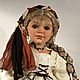 El encanto de. Muñeca de porcelana coleccionable con vendaje, Dolls, Munich,  Фото №1