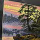 Order Painting embroidered with a cross A house by the water. sweet-home11. Livemaster. . Pictures Фото №3