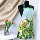 Apron Tropical flowers, Aprons, Moscow,  Фото №1