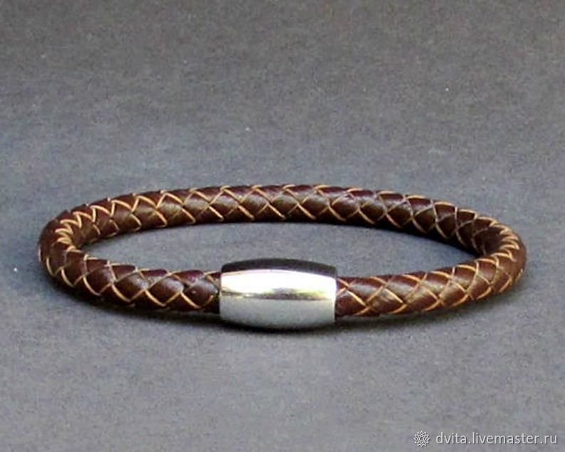 Кожаный браслет мужской. Плетеный браслет. Кожаный браслет плетеный в ...