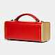 Order Women's leather handbag LADIES ' STEP Red leather handbag. breatley. Livemaster. . Classic Bag Фото №3