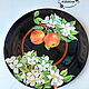  Plate'Apple blossom'. Interior elements. 11-alenkina (11-Alenkina). Online shopping on My Livemaster.  Фото №2