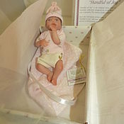 Винтаж handmade. Livemaster - original item Porcelain doll collection Ashton Drake -baby in a box. Handmade.