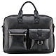 Leather business bag 'Riley' (black), Men\'s bag, St. Petersburg,  Фото №1