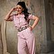 Jumpsuit ' dusty rose Powder'. Jumpsuits & Rompers. Alexandra Maiskaya. Online shopping on My Livemaster.  Фото №2