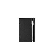 Канцелярские товары handmade. Livemaster - original item Block A6 sketchbook with black sheets for notebook on rings. Handmade.