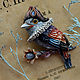 Order Brooch-pin: ' Bird' art Nouveau, vintage. House Of The Moon Dew. Livemaster. . Brooches Фото №3