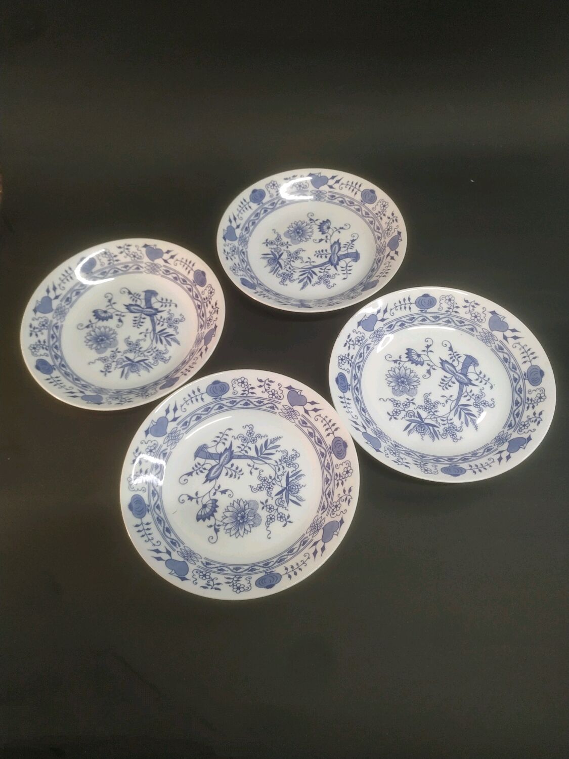 Винтажный фарфоровый столовый сервиз "Синий лук" в интернет-магазине на ...