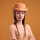 Шляпа цилиндр "Корсар" из велюра с длинной вуалью. Шляпы. Ellen Timoshenko (exist). Ярмарка Мастеров.  Фото №5