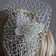 Свадебная заколка для невесты "Батерфляй". Sombreros de la boda. Wedding Dreams. Online shopping on My Livemaster.  Фото №2