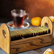 Для дома и интерьера handmade. Livemaster - original item Tea stand with two handles. Handmade.