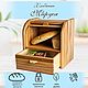 Big Breadbox Breadbox Marusya. The bins. ToCamp. My Livemaster. Фото №4
