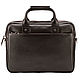Leather business bag 'Anderson' (brown). Classic Bag. Russian leather Guild. Online shopping on My Livemaster.  Фото №2