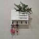 Wall-mounted housekeepers: for keys. Housekeeper. valleywood. My Livemaster. Фото №4