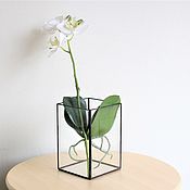 Для дома и интерьера handmade. Livemaster - original item Vase for plants. GEOMETRIC VASE. candle holder.. Handmade.