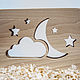 Order Wooden Night light Starry sky original gift for a child. clever wood (clever-wood). Livemaster. . Nightlights Фото №3