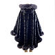 Poncho made of thick lace velvet with bluefrost fur. Ponchos. Olga Lavrenteva. My Livemaster. Фото №5