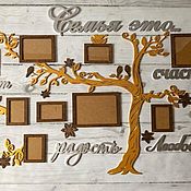 Новинка!! Герб семьи на свадьбу из дерева