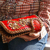Сумки и аксессуары handmade. Livemaster - original item Women`s leather purse 