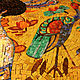 Мозаика (Климт, копия) «Дама с веером". Картины. Татьяна (mosaicdecor). Ярмарка Мастеров.  Фото №6