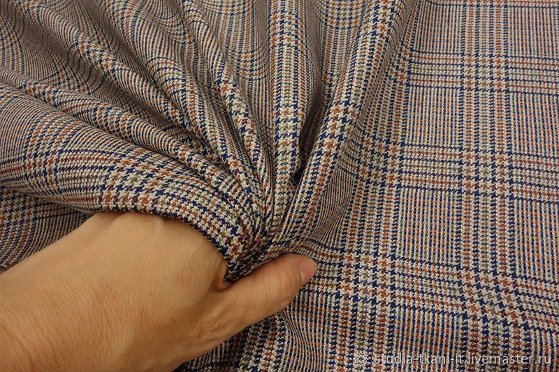 Итальянская ткань, шелк с шерстью в интернет-магазине на Ярмарке ...