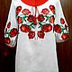 Women's embroidered blouse 'Maki-Zadavaki' ZHR2-012, Blouses, Temryuk,  Фото №1