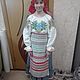A shirt in a folk style for a girl. Suits. MARUSYA-KUZBASS (Marusya-Kuzbass). Online shopping on My Livemaster.  Фото №2