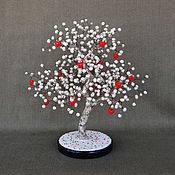 Цветы и флористика handmade. Livemaster - original item A tree made of river pearls 
