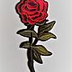 Аппликация.Нашивка "Роза"на клеевой основе, Аксессуары для вышивки, Москва,  Фото №1