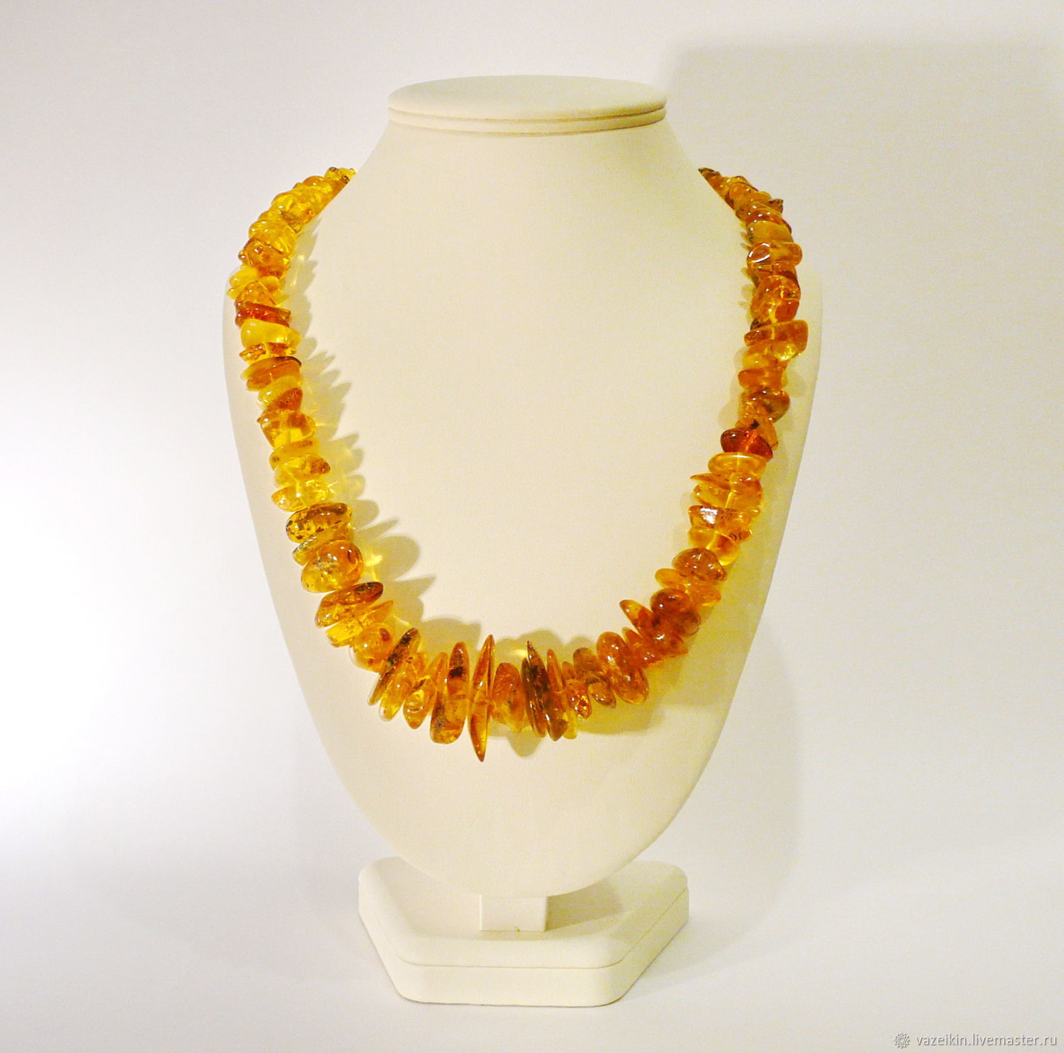 Amber beads 'sunbeam' N-96, Necklace, Svetlogorsk,  Фото №1