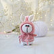 Order Bunny in a beanie with strings. fesartdecor (fesartdecor). Livemaster. . Stuffed Toys Фото №3